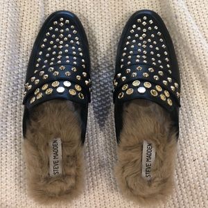 STEVE MADDEN JORDAN MULE SIZE 8